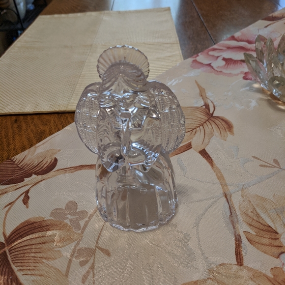 Mikasa Other - Mikasa Crystal Angel with trumpet candle holder